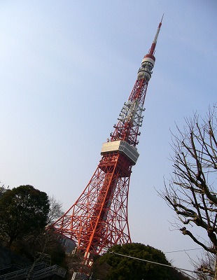東京タワー・・・・。