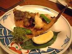 『穂の河』の揚げ物 『穂の河』の揚げ物