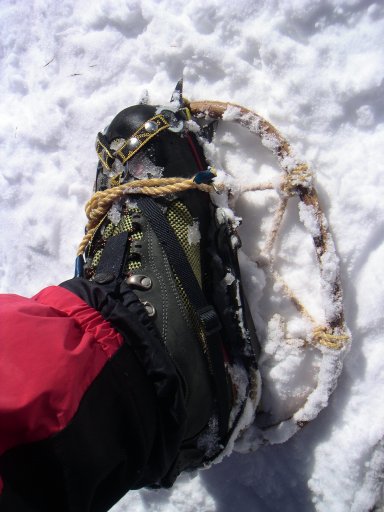 bamboo snowshoes - Backpacking Light