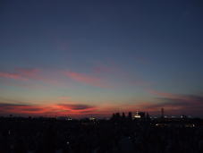 8月3日夕焼け