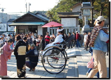 11月4日白無垢姿