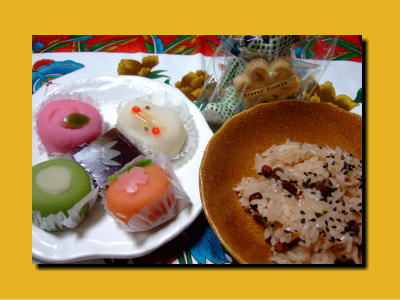 12月1日地元で特注のお赤飯