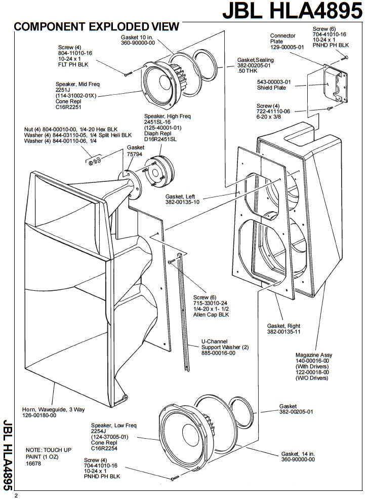 JBL HLA Cabinets ? - Speakerplans.com Forums - Page 1