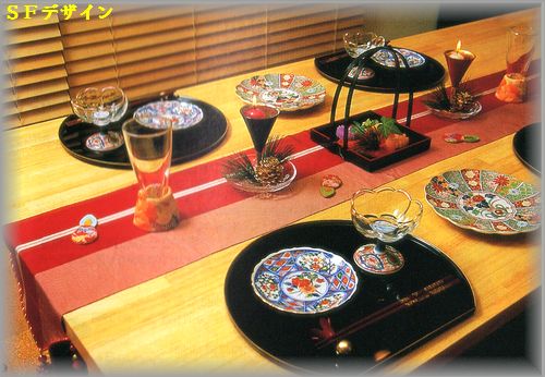 テーブルコーディネート 心地よい暮らし My favorite ライフ テーブルコーディネート＊お正月にモダンな《和》の