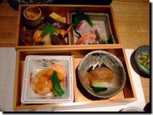 雪椿弁当
