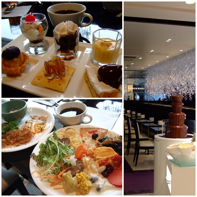 「プラチナ ビュッフェ」のランチ