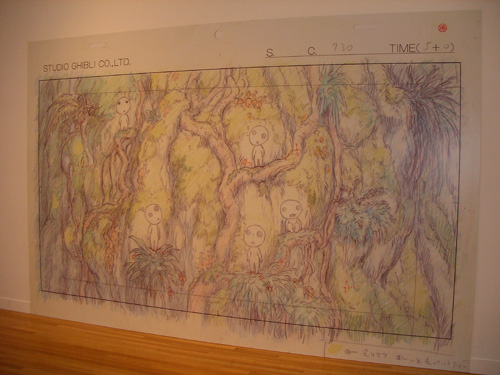 図録 スタジオジブリ・レイアウト展 2008年 東京都現代美術館