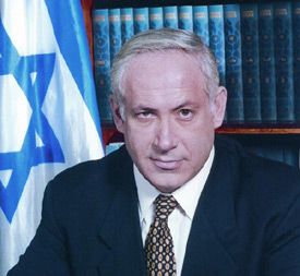 ネタニヤフ首相（イスラエル）演説する  Young Jews Disrupt Netanyahu at Jewish General Assembly