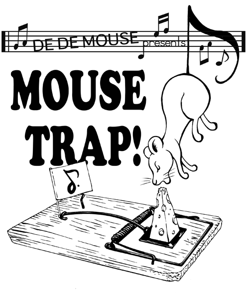 DE DE MOUSE presents MOUSE TRAP!　ねずみイラスト