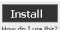Installボタンの図