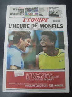 花と私とパリ : 全仏オープン Stade Roland-Garros***行きました＾＾＊
