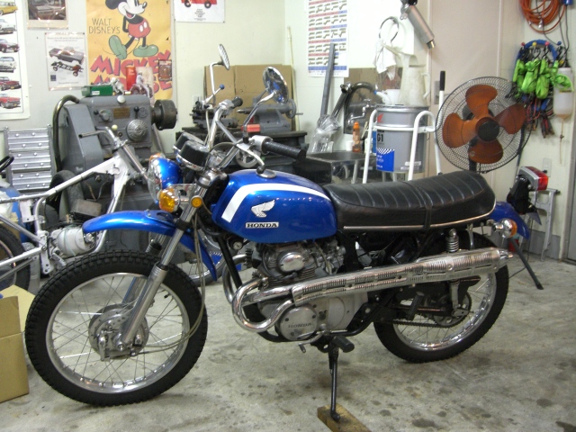 1970 Honda cl175 #6