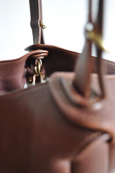STYLE CRAFT deerskin shoulder bag