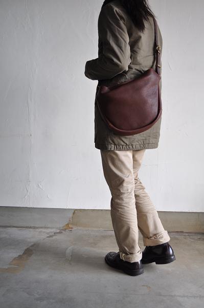 STYLE CRAFT deerskin shoulder bag
