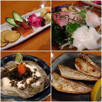 なまはげやのお料理1