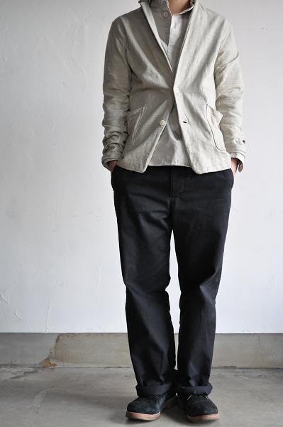 STILL BY HAND Cut and Sewn 2B-Jacket