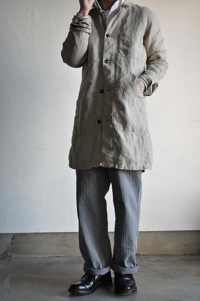 GARMENT REPRODUCTION OF WORKERS 1940'S Gardener Coat