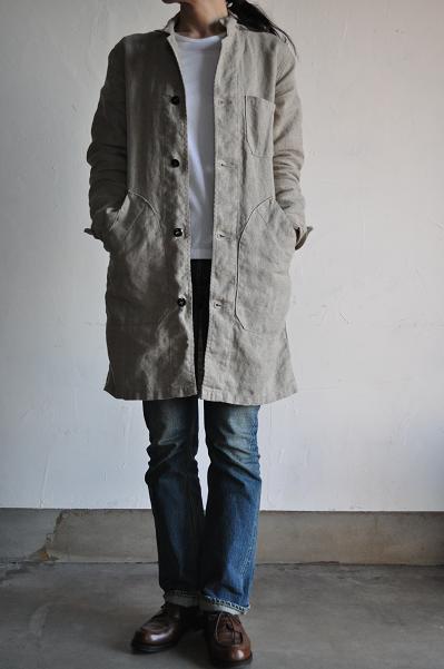 GARMENT REPRODUCTION OF WORKERS 1940'S Gardener Coat