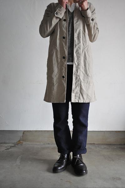 GARMENT REPRODUCTION OF WORKERS 1940'S Gardener Coat