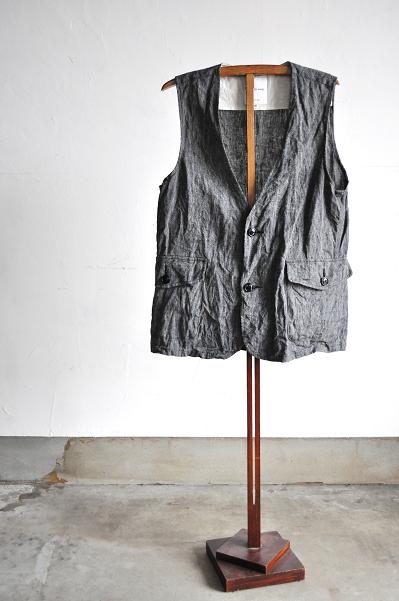 STILL BY HAND/スティルバイハンド Linen Vest