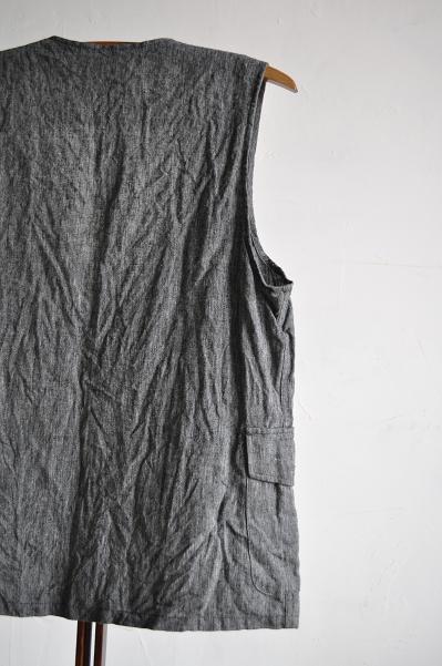 STILL BY HAND/スティルバイハンド Linen Vest