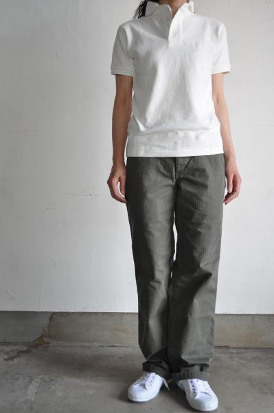 GARMENT REPRODUCTION OF WORKERS RESEARCH & DEVELOPEMENT 1930'S French Work Trousers Modified<br />