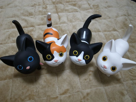 Amazon.co.jp: キャット バンカー Kat Banker ソフビ 貯金箱
