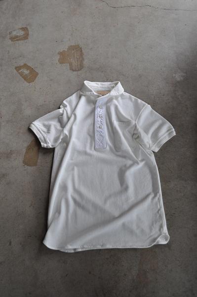 HAVERSACK/ハバーサック Round Collar Polo Shirt