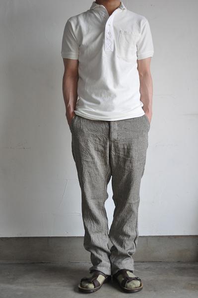 HAVERSACK/ハバーサック Round Collar Polo Shirt