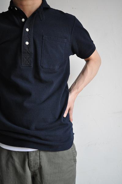 HAVERSACK/ハバーサック Round Collar Polo Shirt