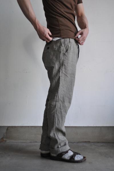 Ordinary fits L/S Herringbone Easy Pants