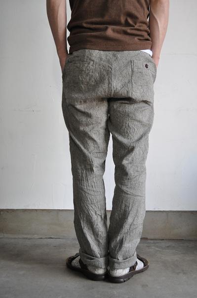 Ordinary fits L/S Herringbone Easy Pants