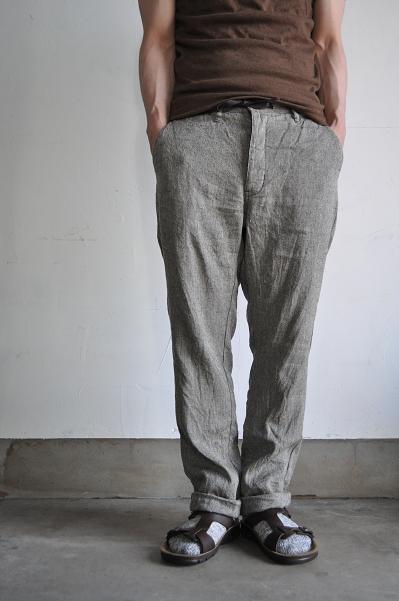 Ordinary fits L/S Herringbone Easy Pants