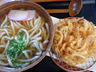 かき揚げうどん
