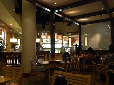ノードストローム・カフェ店内