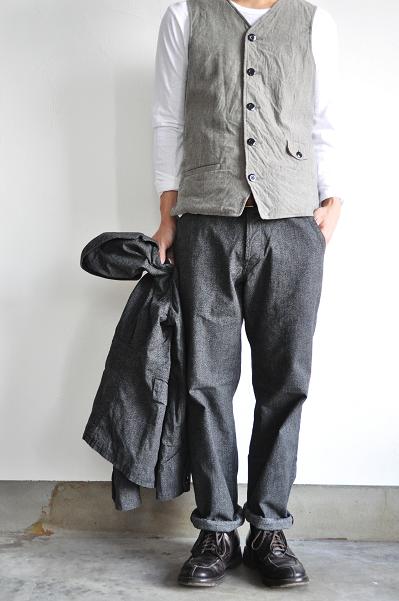 Garment Reproduction of Workers / ガーメントリプロダクションオブワーカーズ　French Work Trousers Modified 02