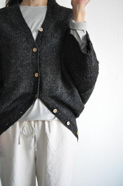 TANG/タング Icelandic Wool Long Cardigan