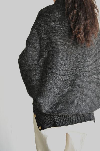 TANG/タング Icelandic Wool Long Cardigan