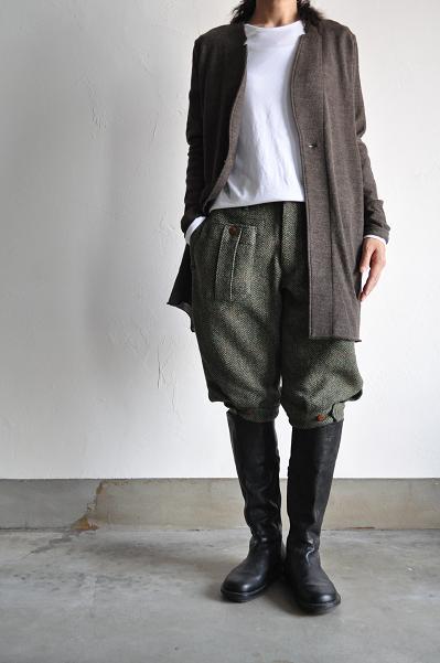 HAVERSACK/ハバーサック レディースパンツHerringbone Tweed 5/5-Pants<br />