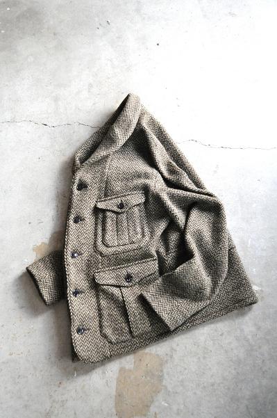 HAVERSACK/ハバーサック Knit Tweed Cardigan JK