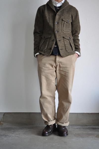 HAVERSACK/ハバーサック Knit Tweed Cardigan JK