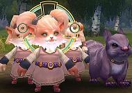 錬金術/薬草学担当キャラです 1st:タンタン 2nd:テンテン 3rd:トントン LV24になりました~