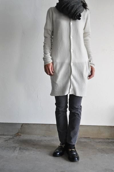 NO CONTROL AIR/ノーコントロールエアー カシミアニット/8G Cashmere Long Cardigan