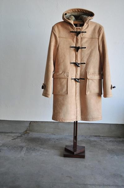 GLOVERAL/グローバーオール フェイクムートンダッフルコート