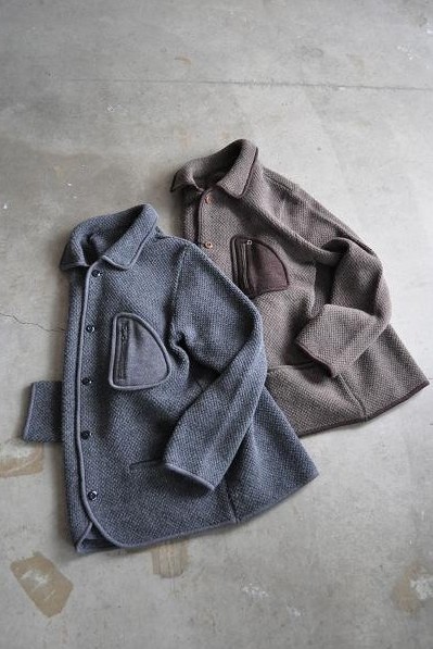 KATO' /カトーデニム ニットカバーオール/Knit Coverall