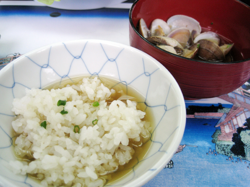 料理のシメに出た深川めし