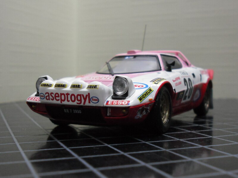 Lancia Stratos HF #20 WRC Monte Carlo 1977 : Modelcar's Junkie Lancia Stratos HF #20 WRC Monte Carlo 1977 : Modelcar's Junkie