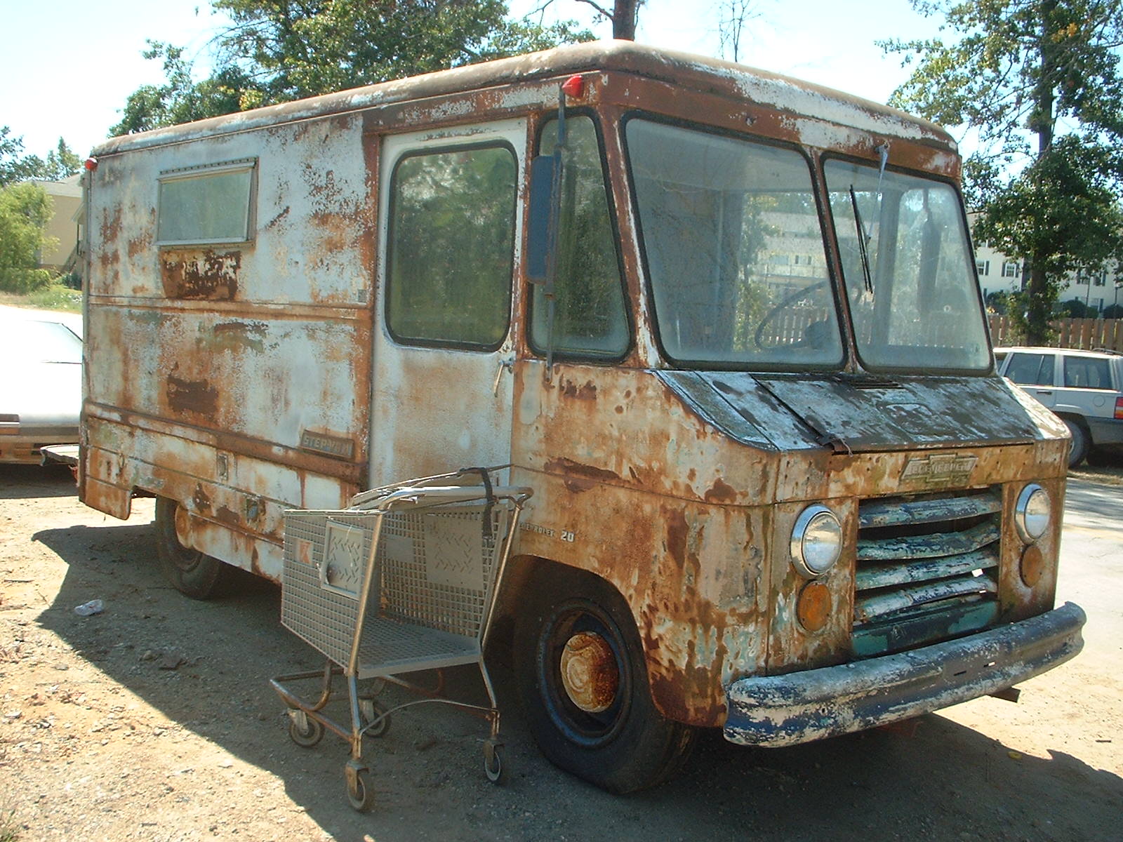 Rusty mercedes vans #3