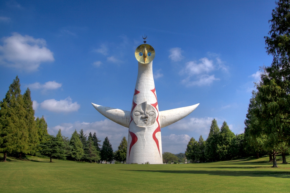 太陽の塔 01 さんぽ犬わること+