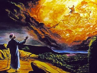 Elijah went up to heaven